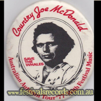 Country Joe McDonald Badge